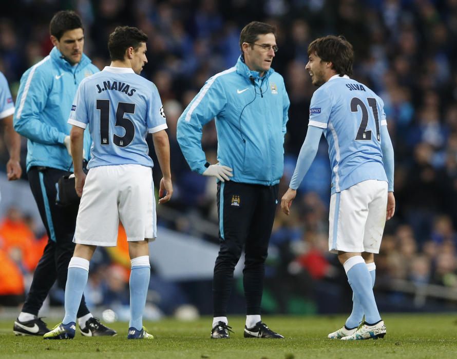 Imágenes del partido entre Manchester City y Real