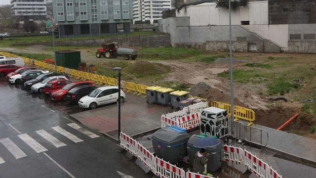 Segunda fase de las obras, entre dos torres y el centro comercial. | LOC