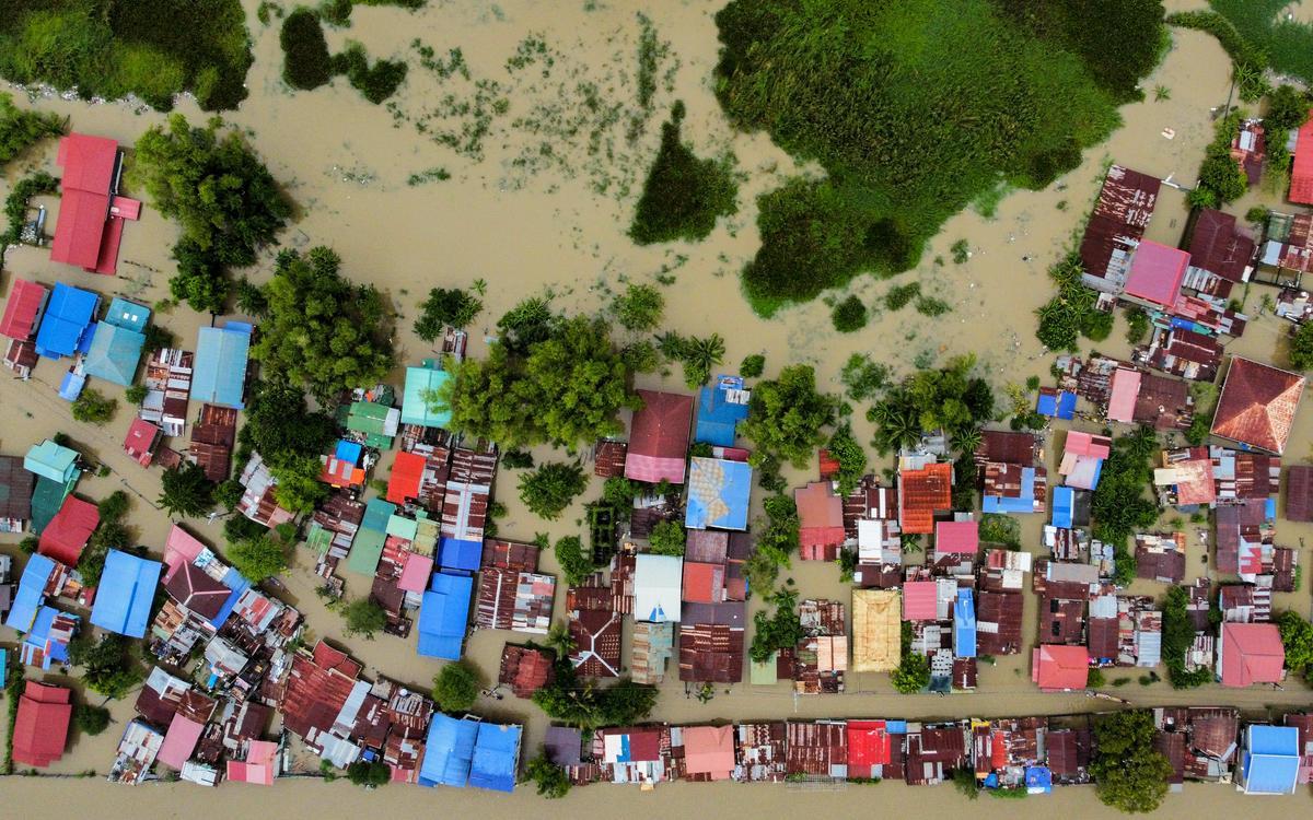 Inundaciones fuertes en Filipinas