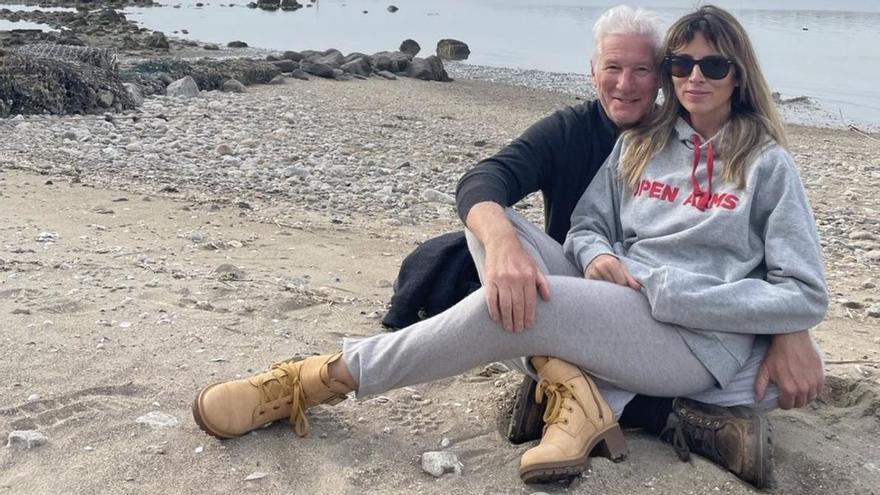 La playa favorita de Alejandra y Richard Gere a 15 minutos de A Coruña: “Es un lugar muy especial”