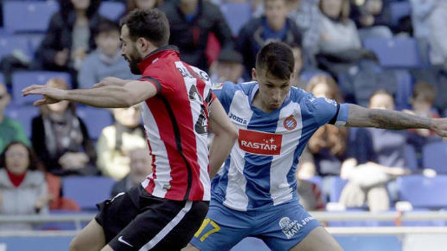 Partido disputado entre el Athletic y el Espanyol