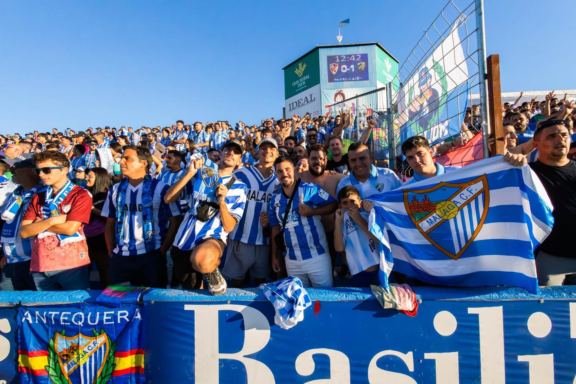 El Deportivo Linares - Málaga CF, en imágenes