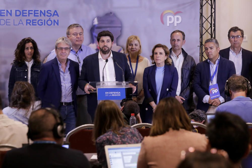 Así se vivió la noche electoral en el PP