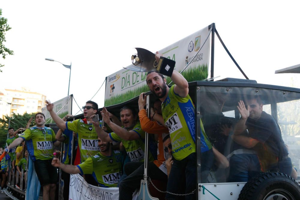 Zamora celebra el ascenso del MMT Seguros