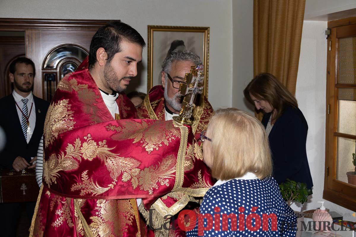 Visita de la Vera Cruz a las pedanías de Caravaca y Moratalla