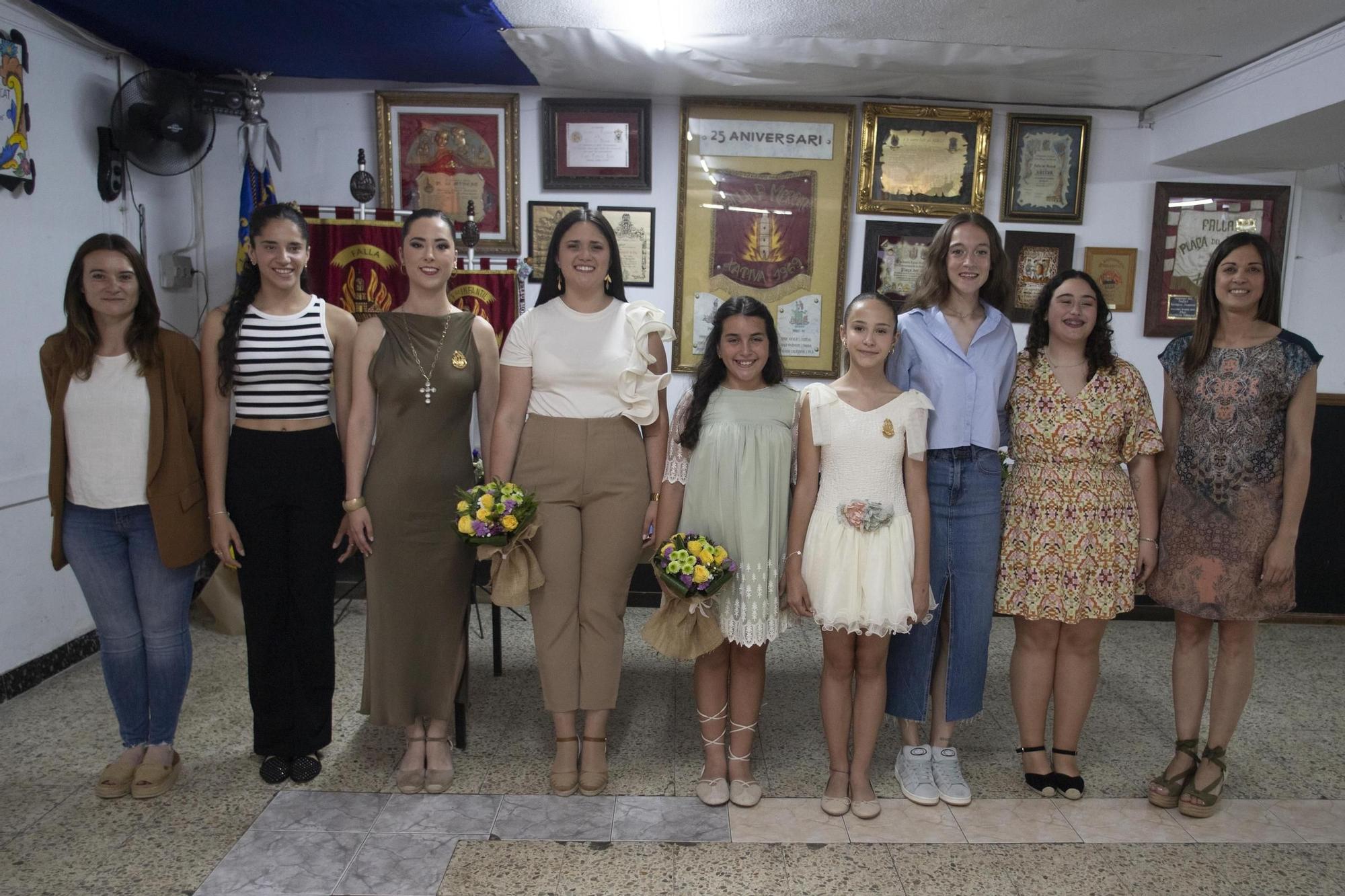 Gisela Carpintero y Gisela Huerta, Falleras Mayores de Xàtiva 2025