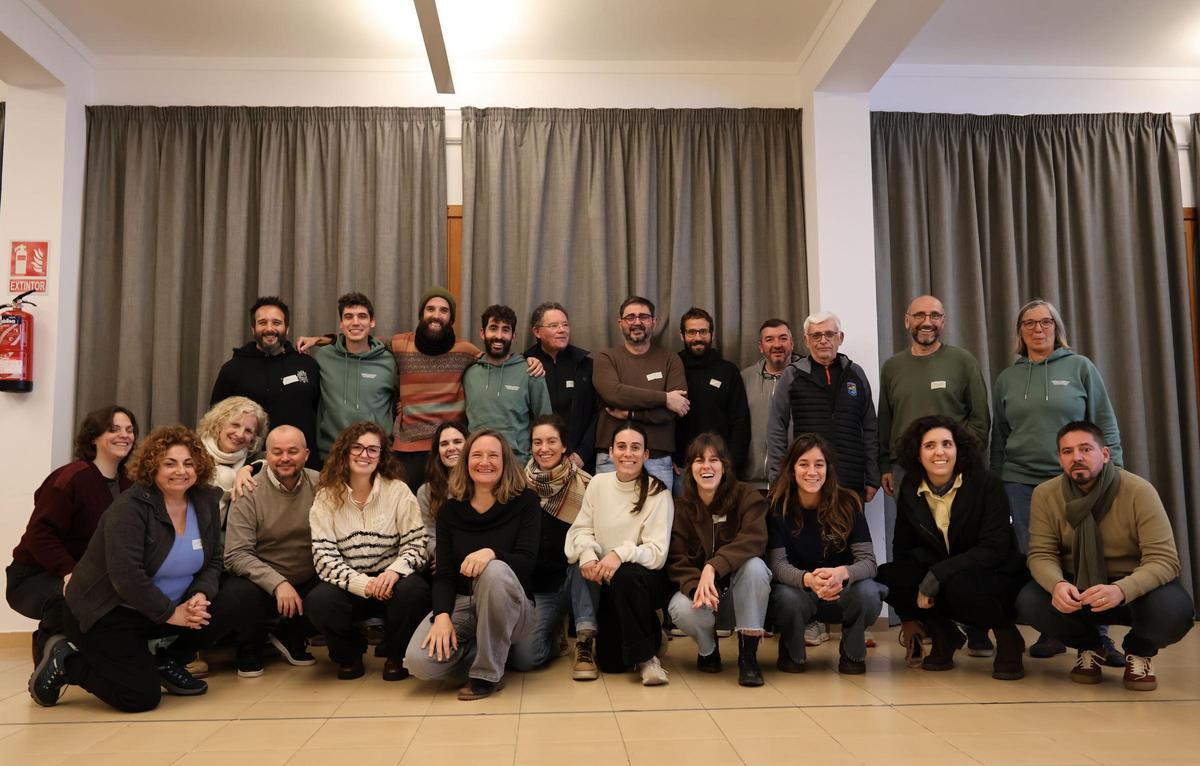 Foto de familia de los participantes en la última sesión del Fòrum Talaia Nord.