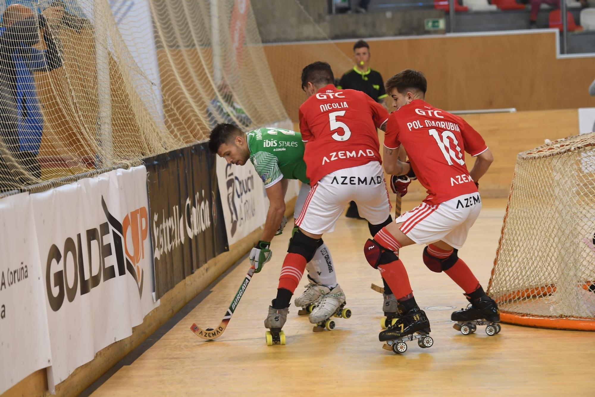 Semifinales Golden Cup hockey patines | Liceo - Benfica (3-4)