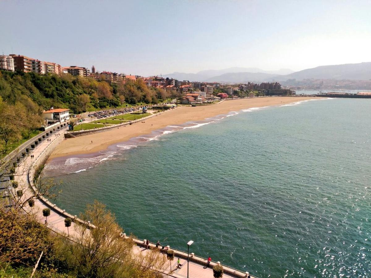Playa de Ereaga, en Getxo.