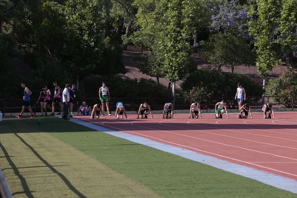 Campeonato regional de atletismo. Primera jornada