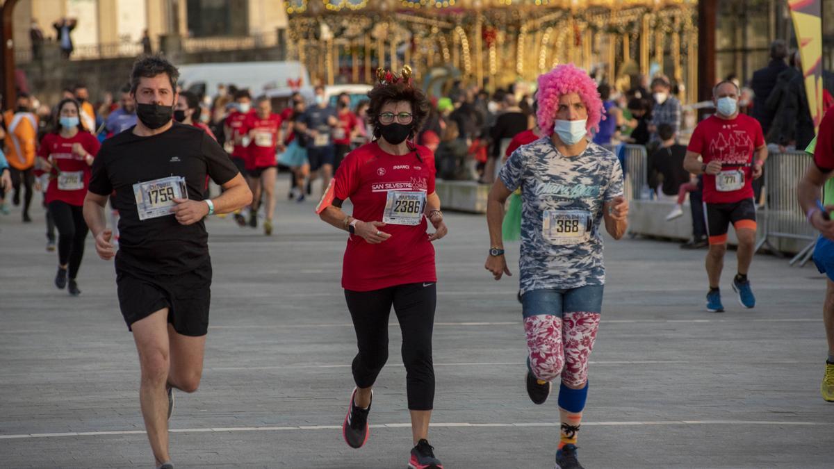 La San Silvestre regresa a las calles de A Coruña para cerrar el 2021