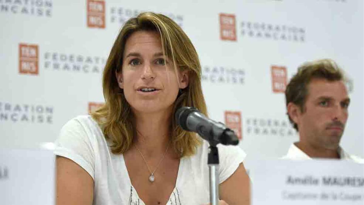 Mauresmo dirigirá el equipo francés de la Copa Davis