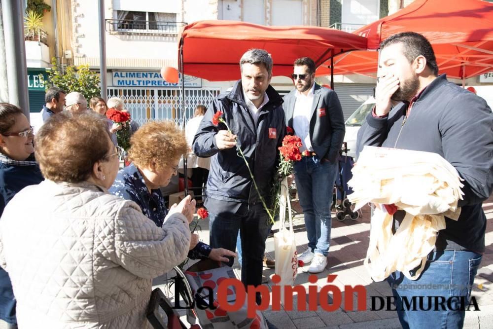 Joaquín López visita Calasparra junto al alcalde J