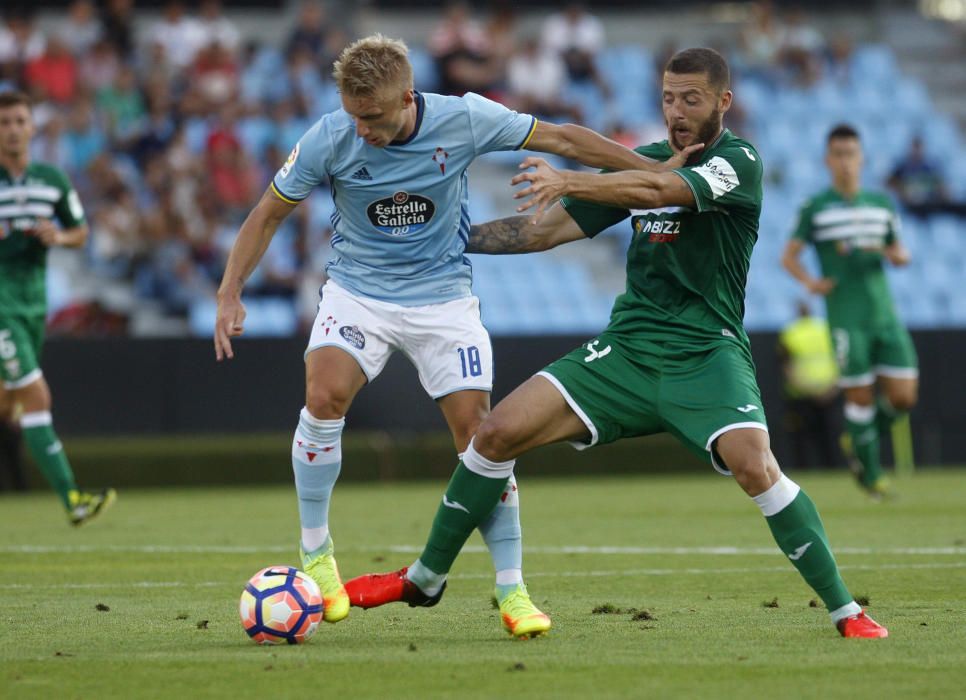 El Celta - Leganés, en fotos - El equipo vigués cae por la mínima ante un debutante Primera y firma un amargo estreno de temporada