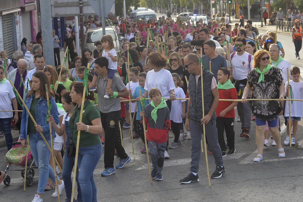 La romería de San Crispín recorre hoy las calles de El Toscar hasta su ermita.