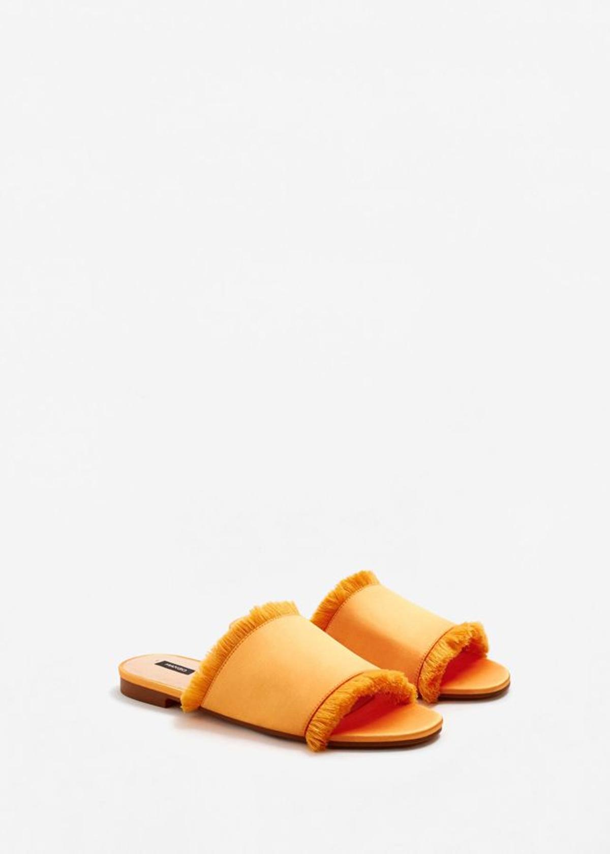 Sandalias de flecos de Mango