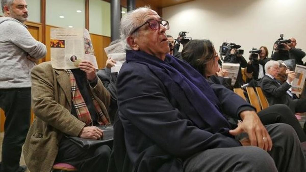 Carlos Morin, durante el nuevo juicio en la Audiencia de Barcelona.