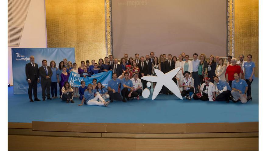 Encuentro de Acción Social de la Caixa en el Auditorio de la Diputación de Alicante