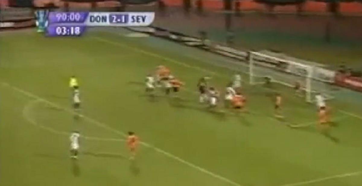 Shakhtar - Sevilla: Un gol de Andrés Palop decidió la eliminatoria en 2007