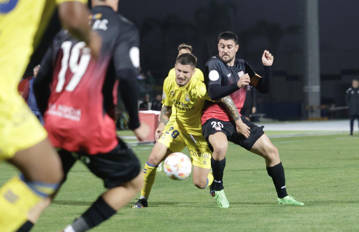 El partido entre La Nucía y Las Palmas fue a la prórroga y a los penaltis