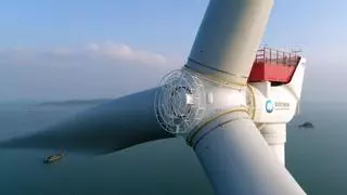 China pone en marcha la mayor turbina eólica de la historia
