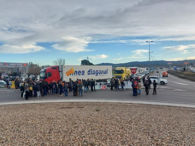 Les imatges de la vaga de professors a Salt