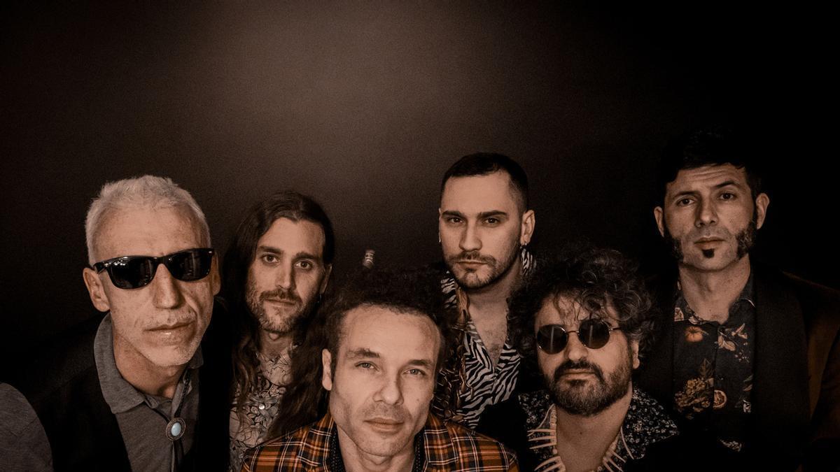 Los saxos del averno, en una imagen promocional