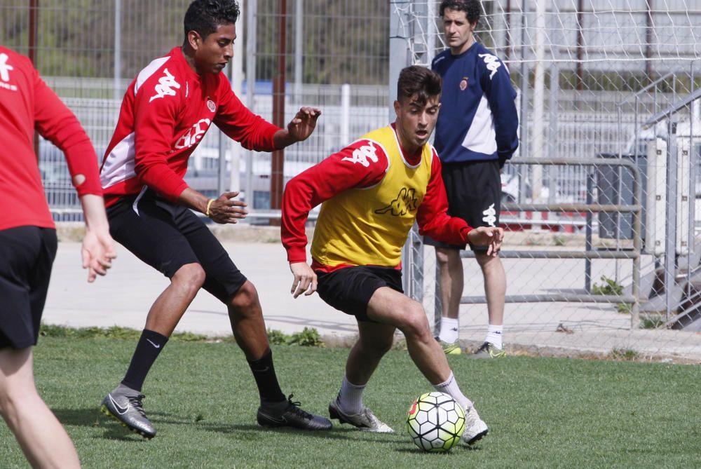 Entrenament del Girona FC (6/4/16)