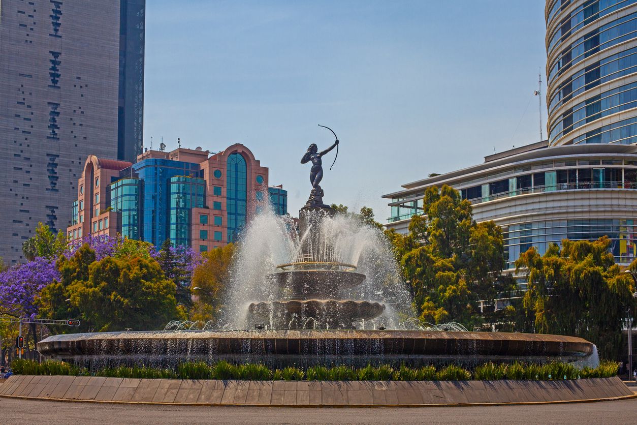 Esta es una de las Dianas Cazadoras que hay repartidas por el mundo.