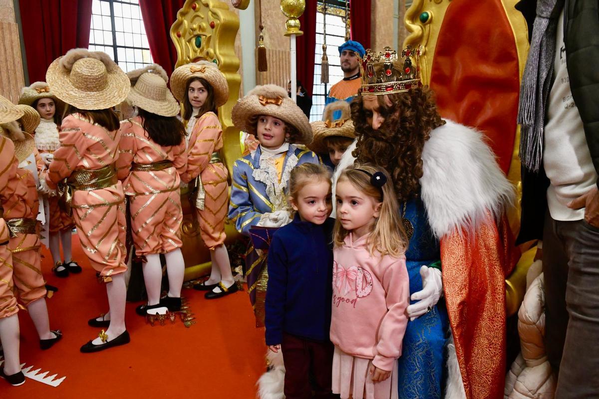 Recepción a los Reyes Magos en Murcia