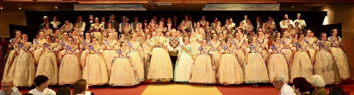 Exaltacion de las falleras mayores de la Agrupación de Russafa