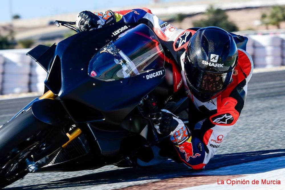 Pilotos del Mundial de MotoGP en Cartagena