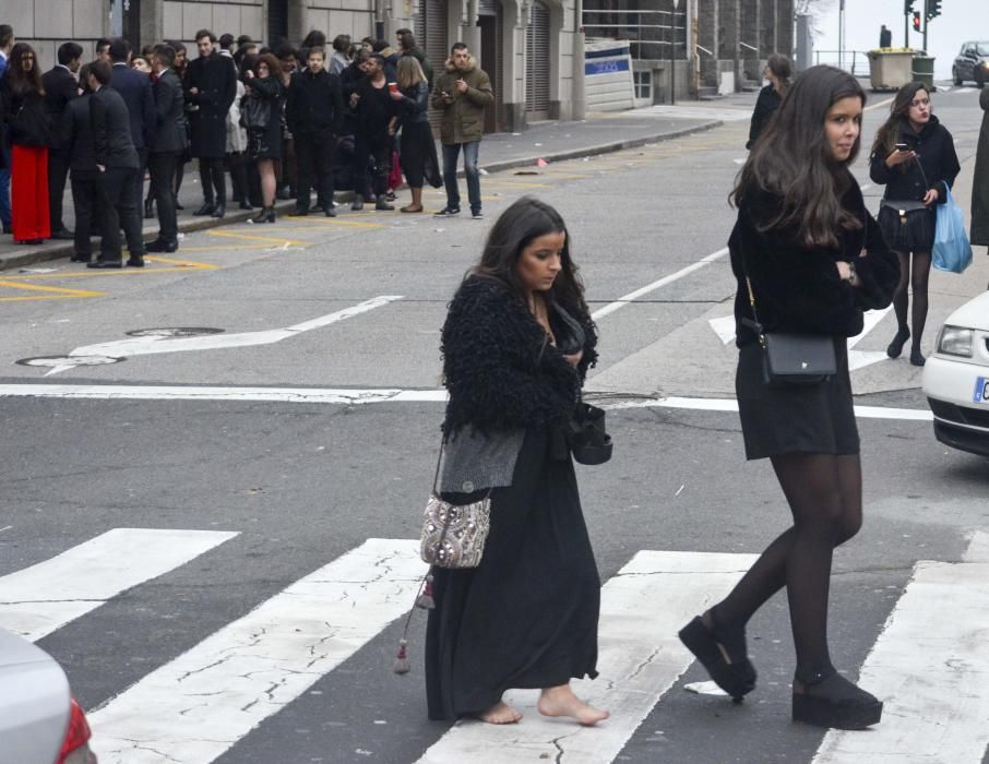 La resaca de la Nochevieja en A Coruña