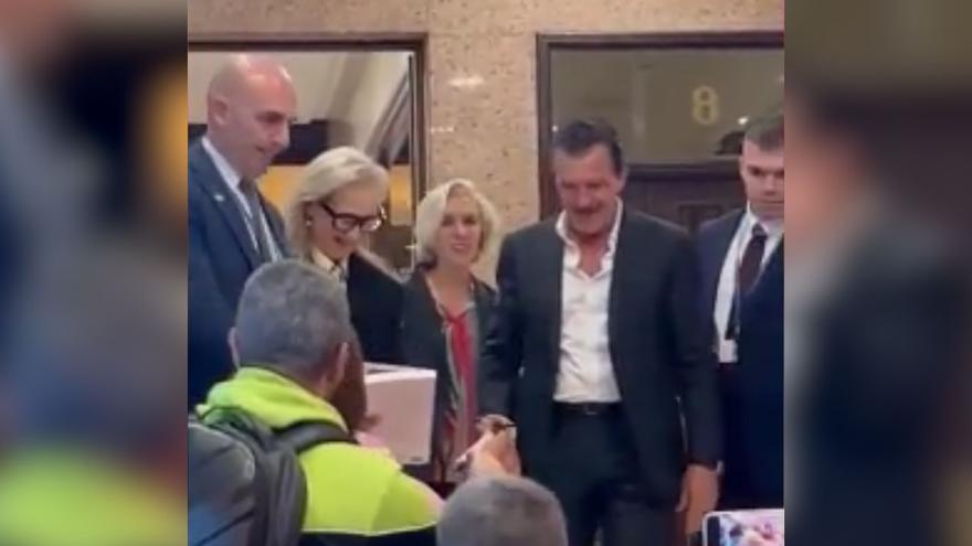 Meryl Streep y Antonio Banderas sorprenden en un restaurante ovetense: &quot;No me lo podía creer&quot;