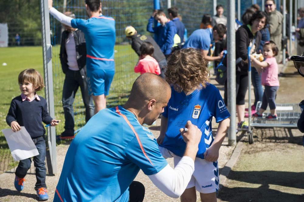 Entrenamiento del Real Oviedo