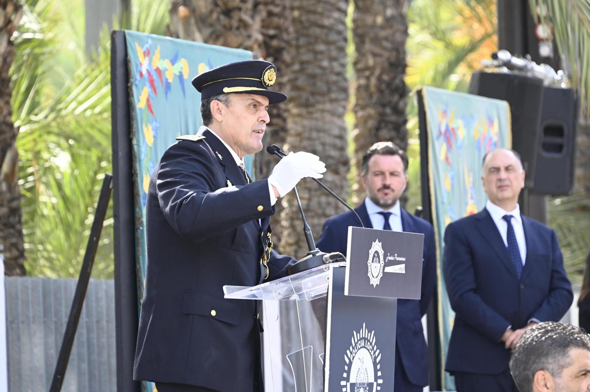 Así ha sido el acto del patrón de la Policía Local de Elche