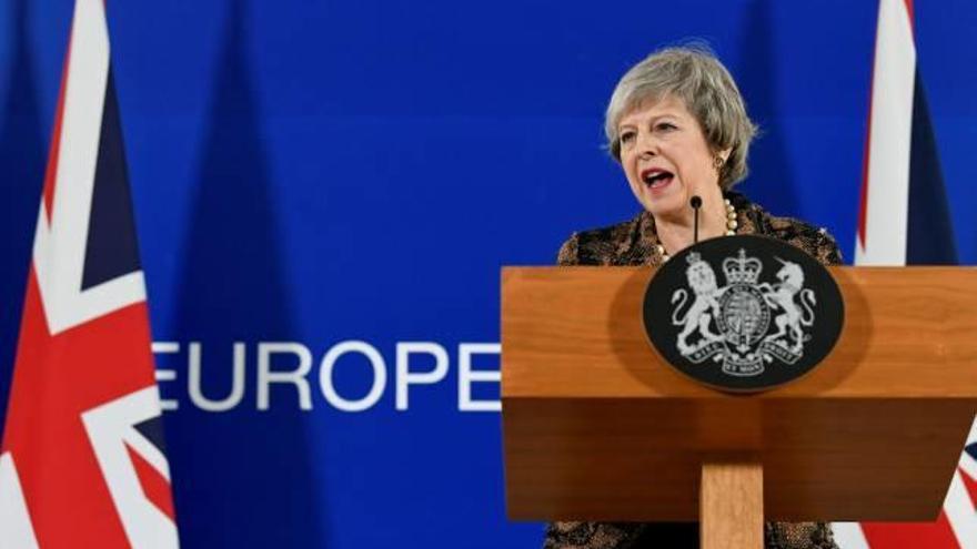 La primera ministra britànica, Theresa May