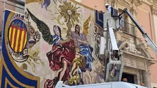 Empieza la "plantà" del Corpus de València