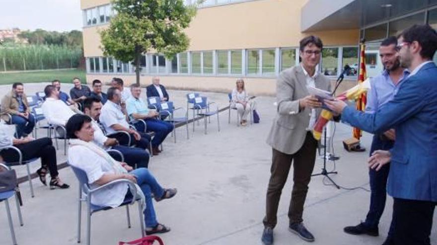 Primer acte conjunt del Consell i ajuntaments del Gironès per l&#039;11-S