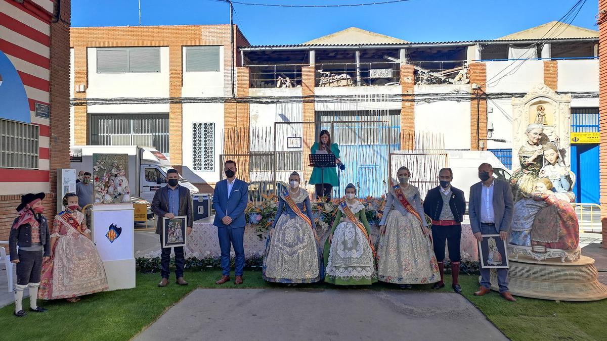 Homenaje a los "ninots indultats" de las Fallas 2020