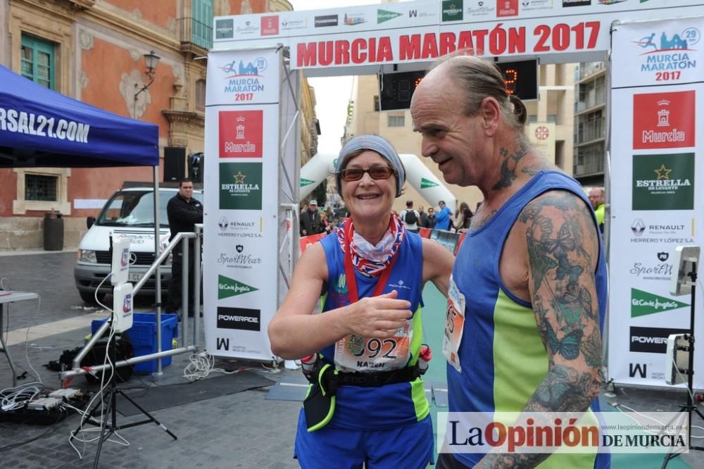 Murcia Maratón. Llegada a meta (1)