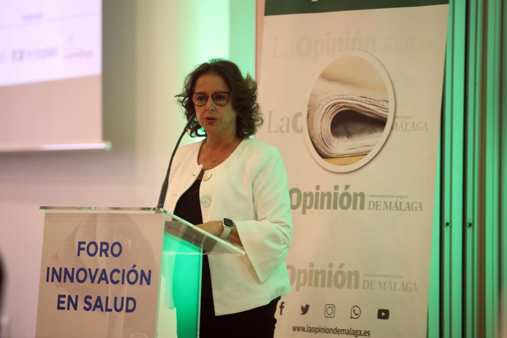 Foro de Innovación en Salud con la consejera de Sanidad, Catalina García