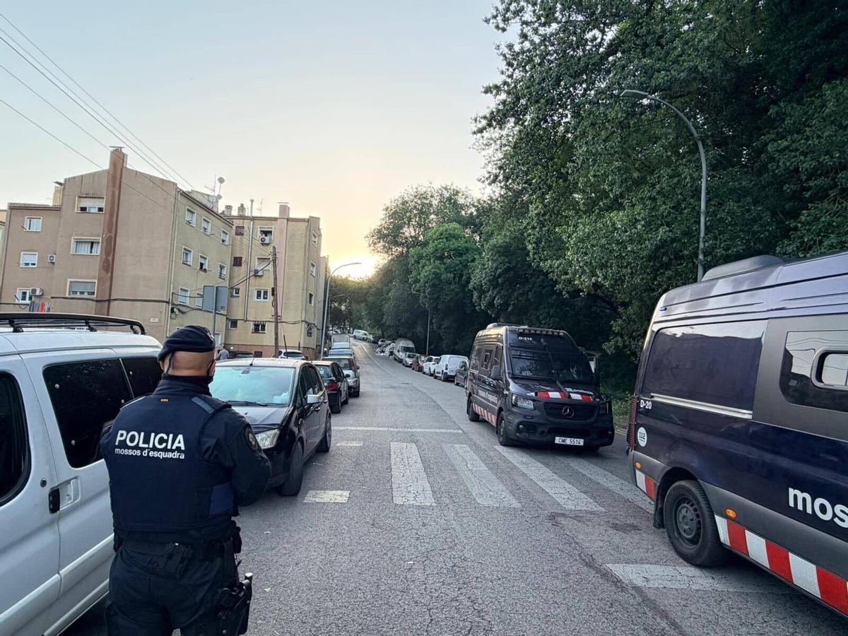 Les imatges de la Macrooperació dels Mossos a Girona