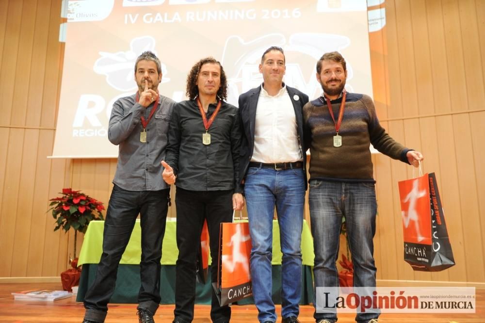 Gala de entrega de premios de la Running Challenge