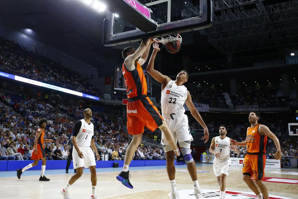 Segundo partido playoffs Real Madrid-Valencia Bask