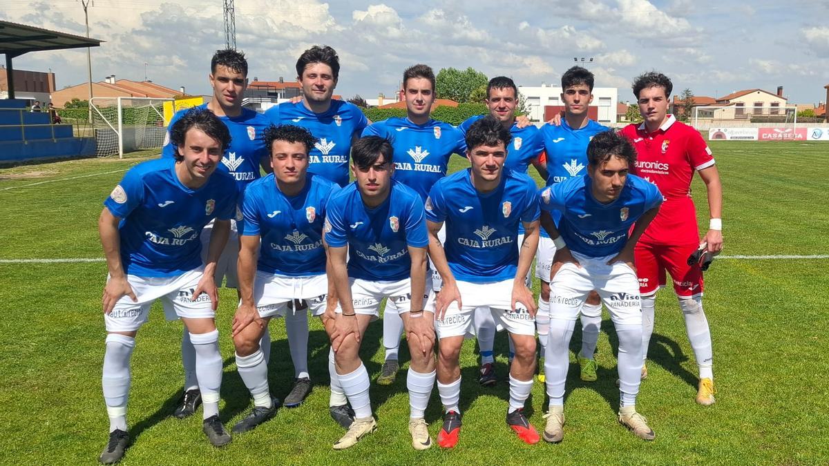 Once inicial del CD Villaralbo "B" en su último encuentro.