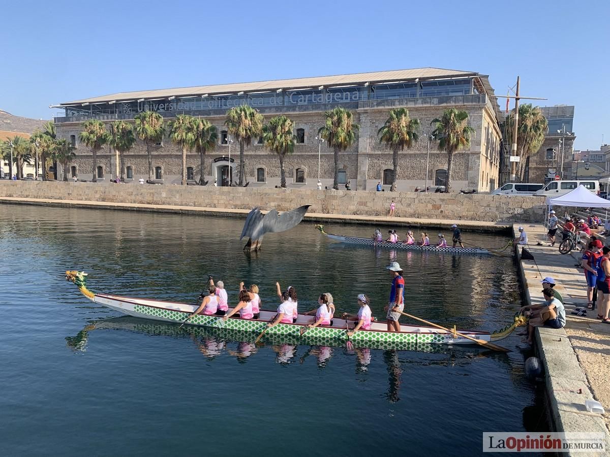 Las mejores imágenes de la IV Regata de la Liga de Barco Dragón