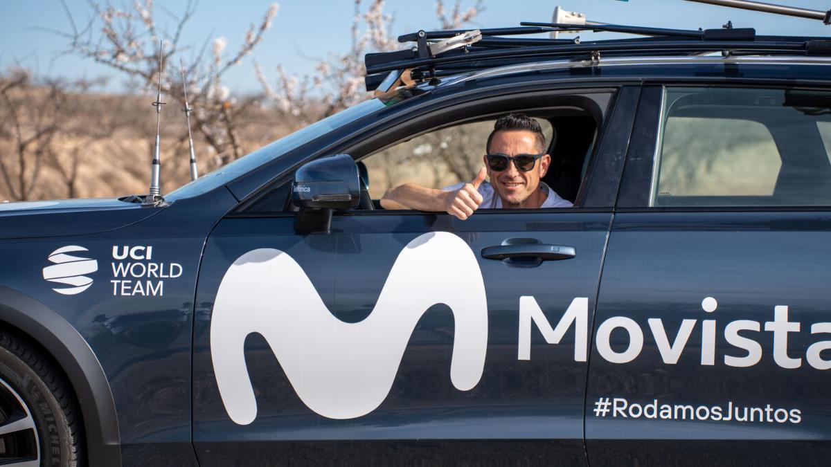 Escámez, en una imagen del equipo Movistar