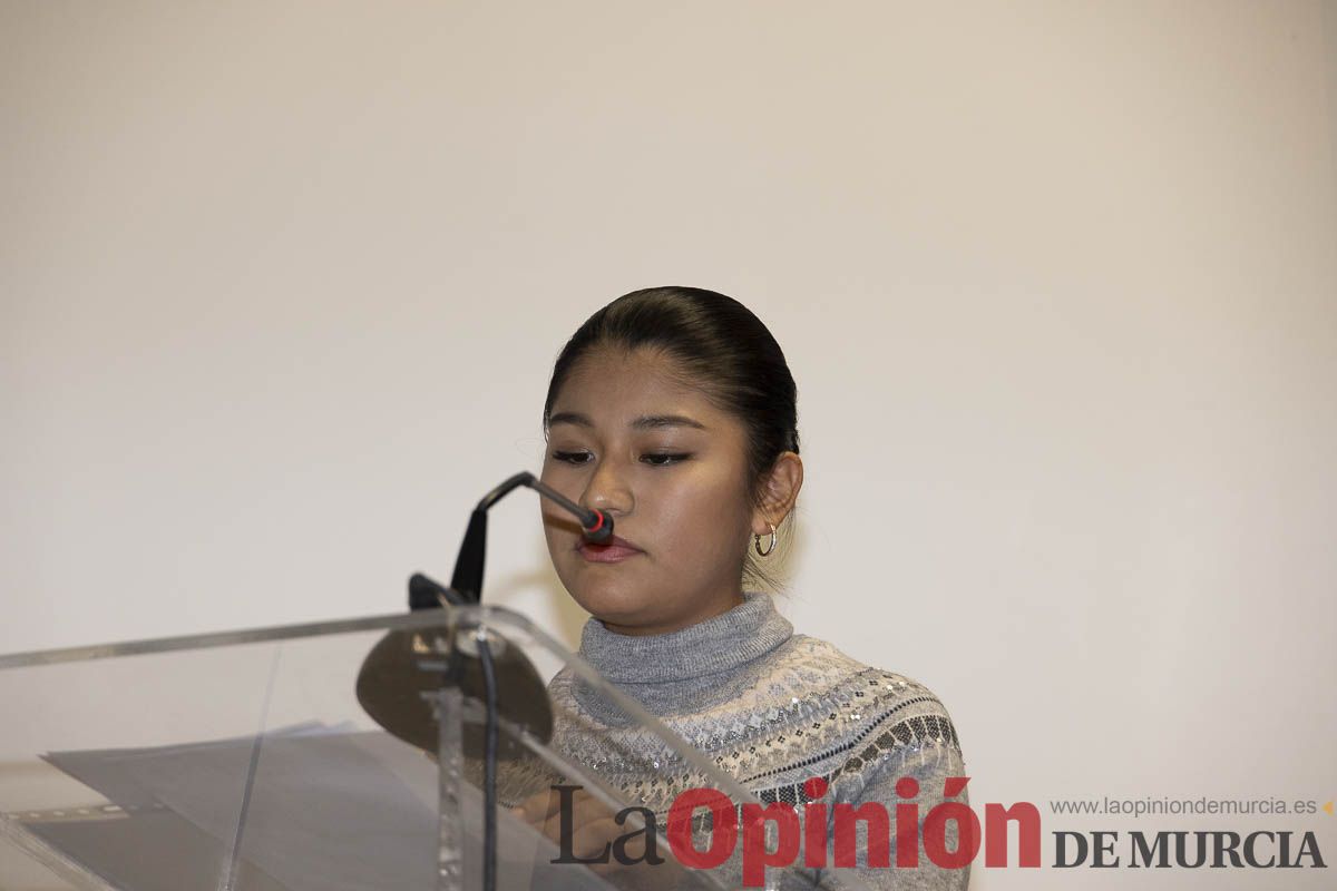 Entrega de los premios por el 'Día de la Fraternidad' en Caravaca