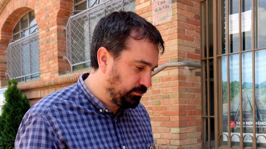 L&#039;alcalde de Celrà envia un llaç groc a Enric Millo